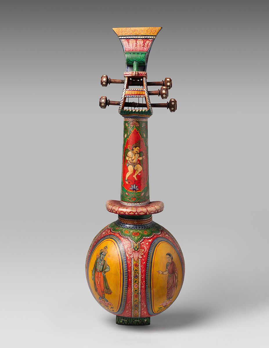 Sursanga, Wood, pearl, ivory, Indian