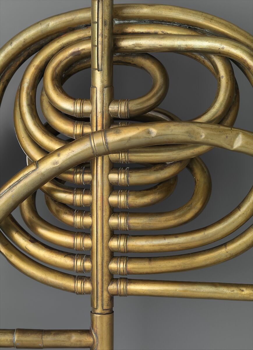 Cor omnitonique, Attributed to Charles Joseph Sax (Belgian, Dinant, Belgium 1790–1865 Paris), Brass, Belgian