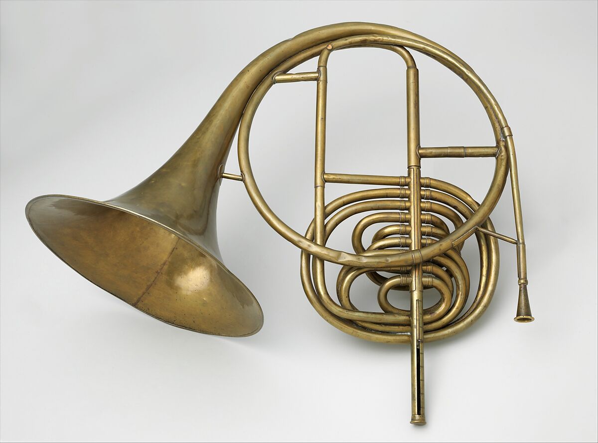 Cor omnitonique, Attributed to Charles Joseph Sax (Belgian, Dinant, Belgium 1790–1865 Paris), Brass, Belgian