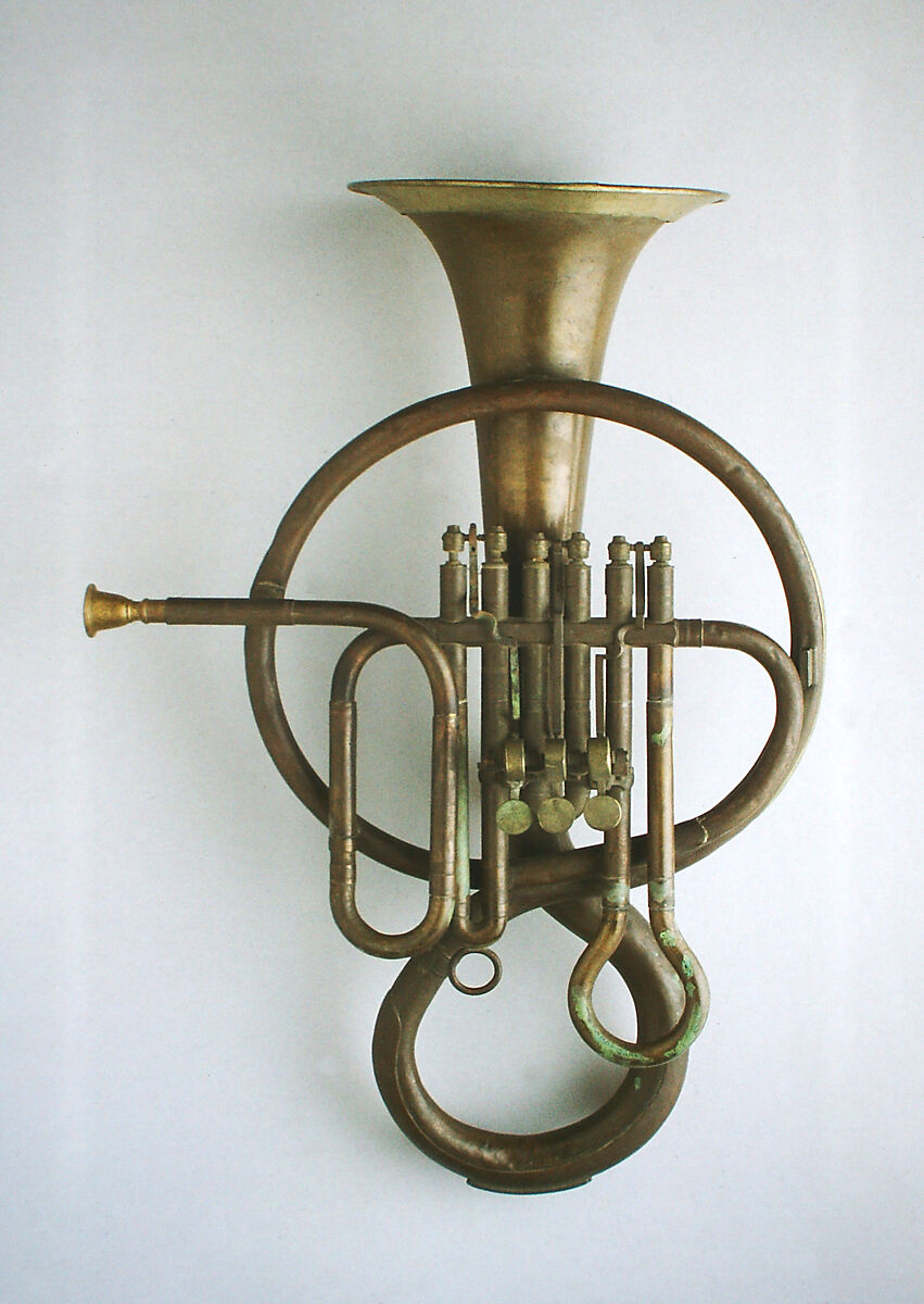Bass Fluegel Horn in B-flat, Ferdinando Roth (Italian, Adorf 1815–1898 Milan), Brass, Italian