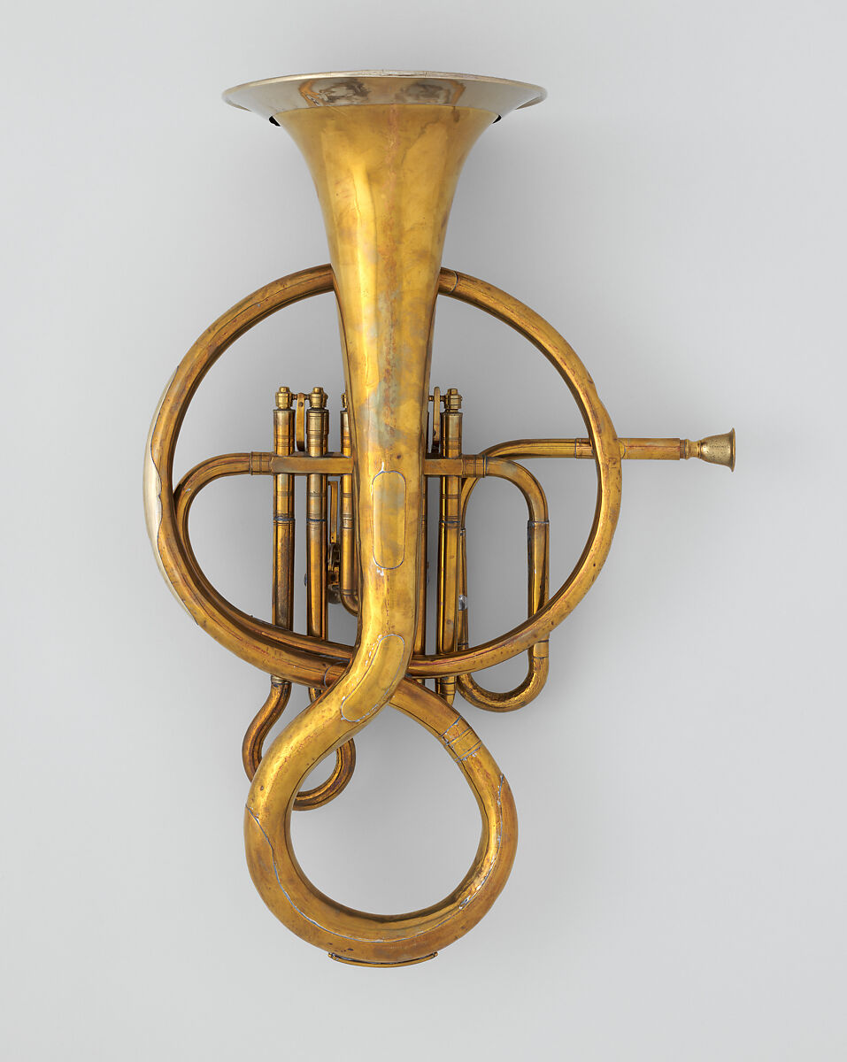 Bass Fluegel Horn in B-flat, Ferdinando Roth (Italian, Adorf 1815–1898 Milan), Brass, Italian