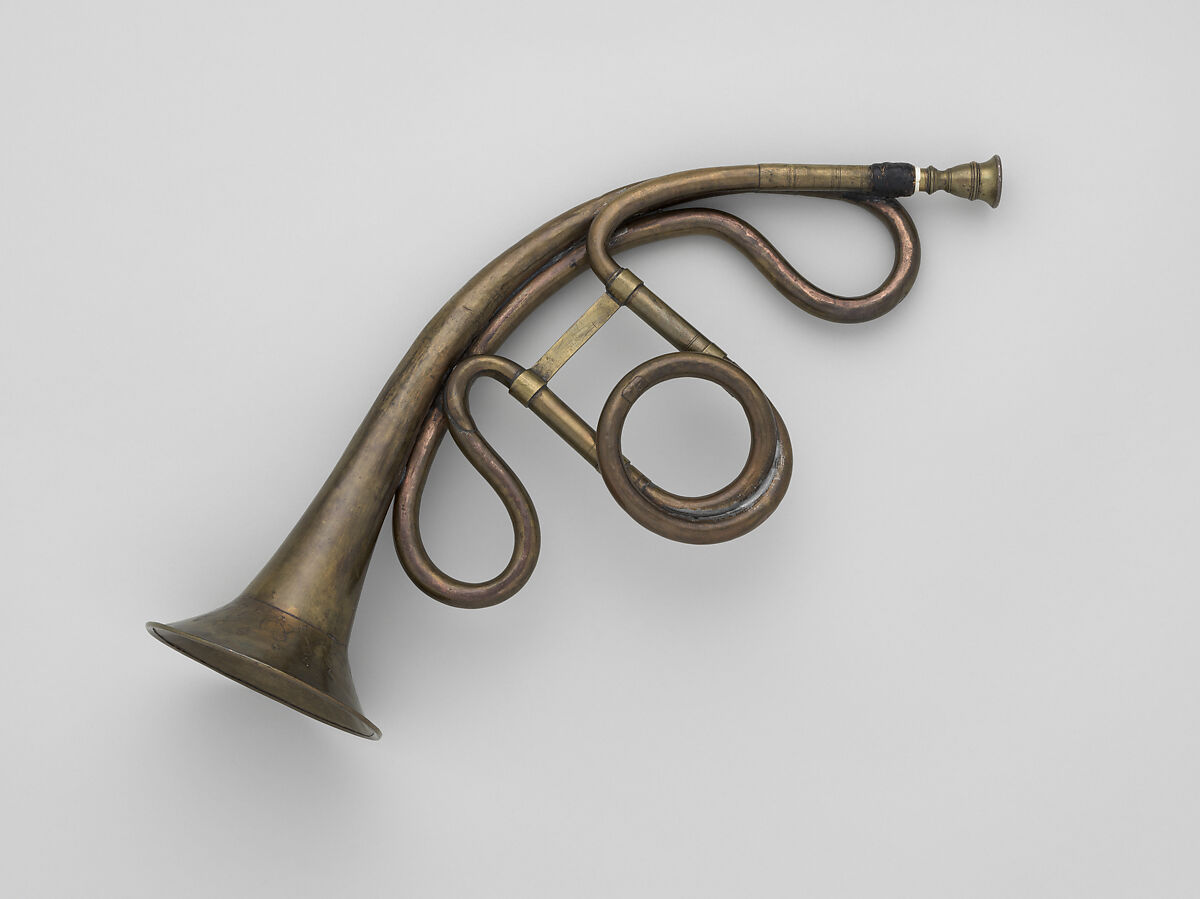 Trompette Demilune, Brass, German