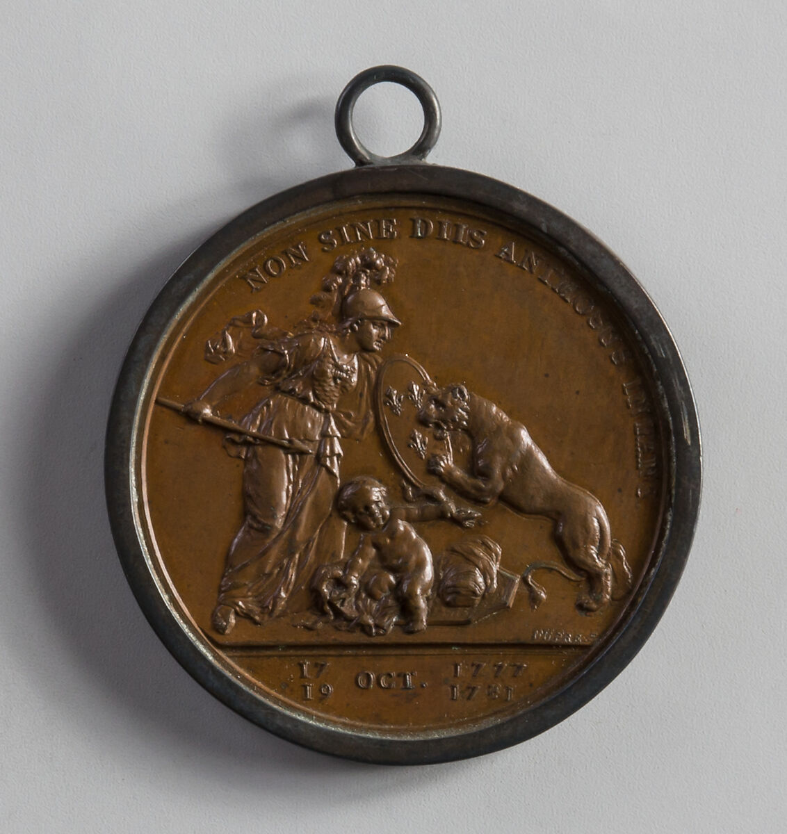 Medal Commemorating the Declaration of Independence, Augustin Dupré (French, Saint-Etienne 1748–1833 Armentières-en-Brie), Bronze