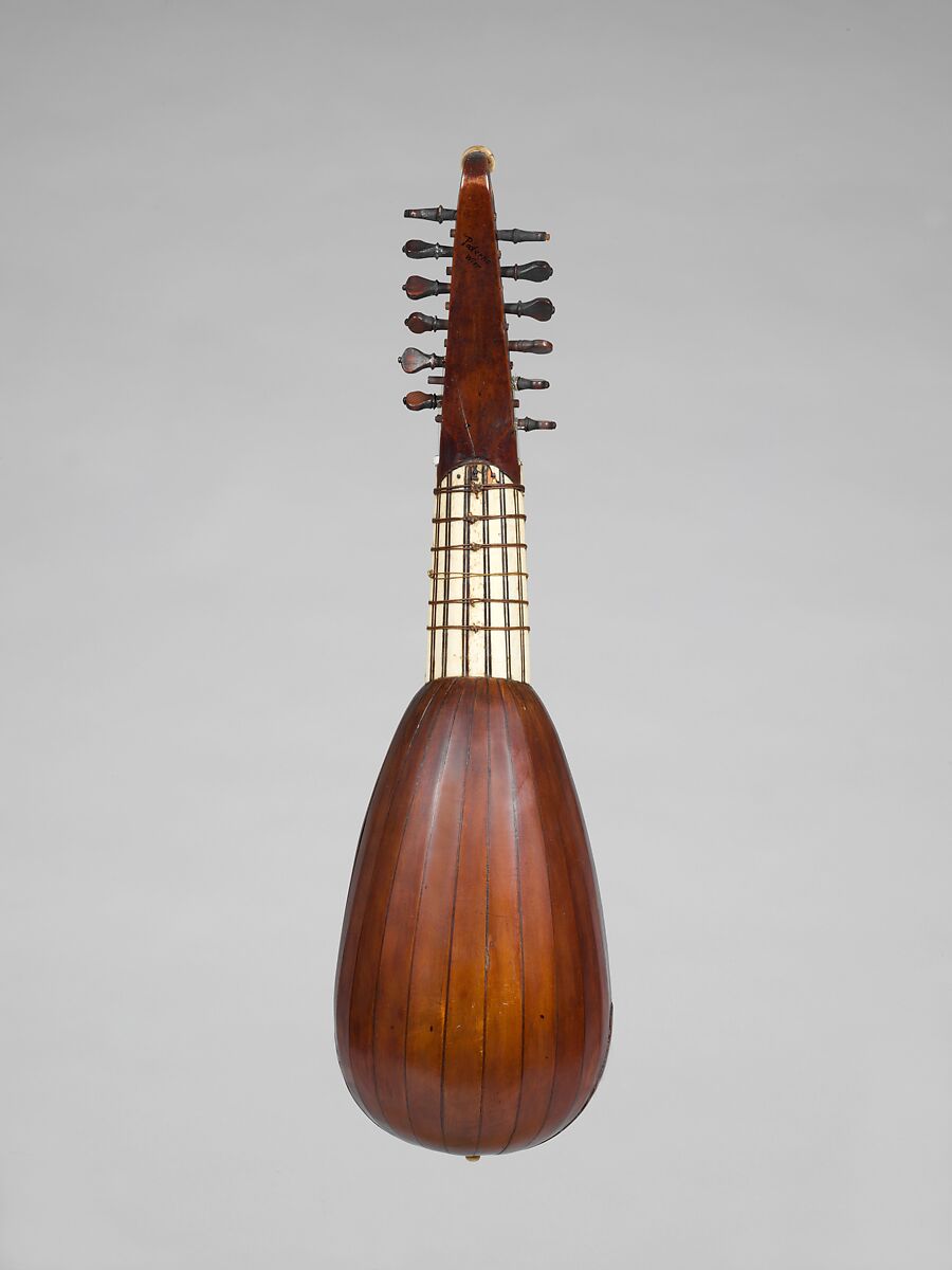 Mandolin, Giovanni Battista Bizaro (Italian, Treviso, active ca. 1770–1780), Yew, spruce, bone, ebony, Italian