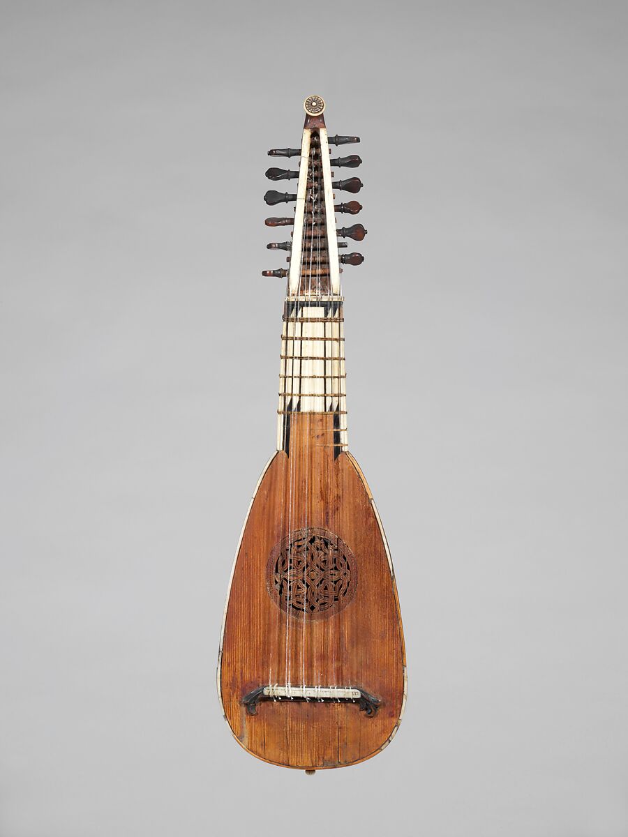 Mandolin, Giovanni Battista Bizaro (Italian, Treviso, active ca. 1770–1780), Yew, spruce, bone, ebony, Italian