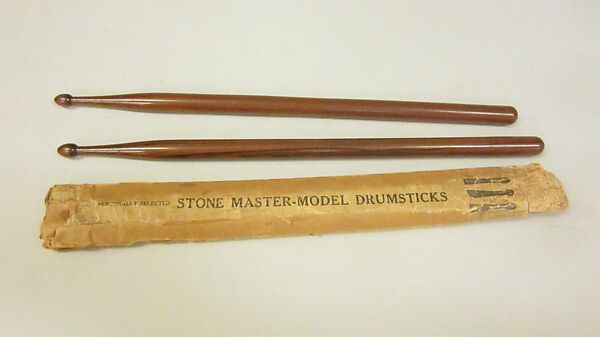 Drum Sticks, George B. Stone and Son (American), Rosewood, American