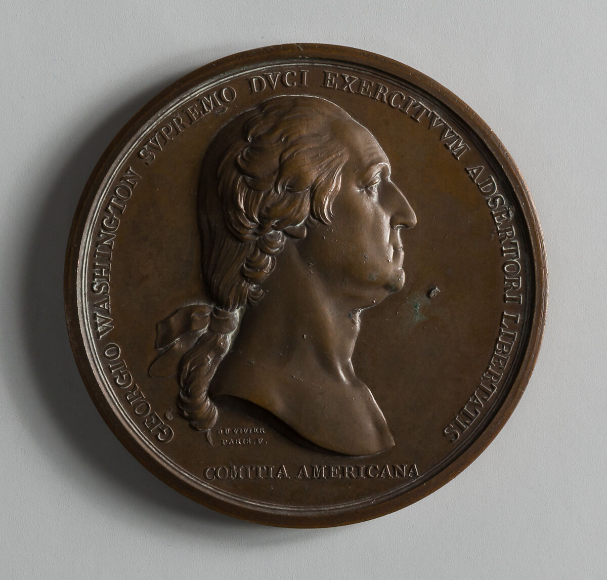 Medal, Pierre Simon Benj. Duvivier (French, Paris 1730–1819 Paris), Bronze 