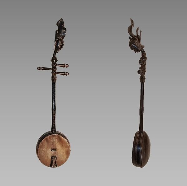 Lute, Wood and various materials, Indonesian