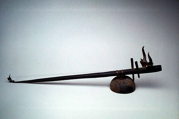 Sadiu, Wood, gourd, metal, Cambodian (Khmer)