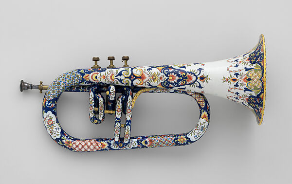 Flügelhorn, Ceramic, French