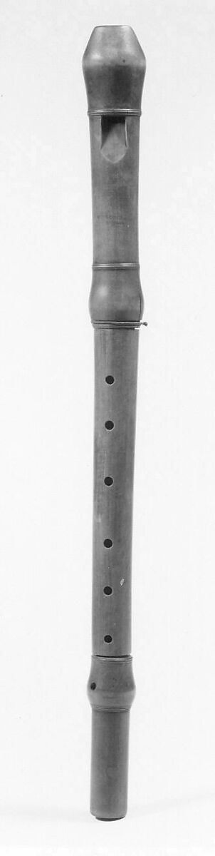 Alto Recorder in F, Goulding &amp; Co. (British, founded London 1785), Boxwood, British 