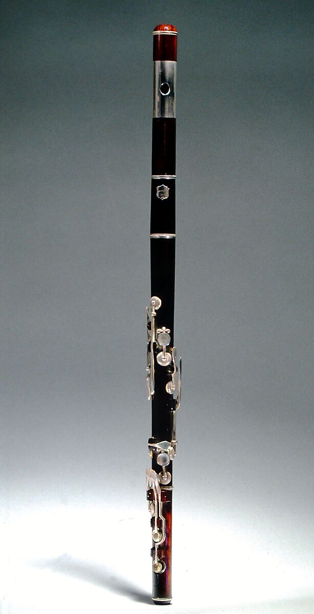 Transverse Flute, Hugh Cottier (American, New York active ca.1840–1860 Buffalo, New York), Wood, metal, American 