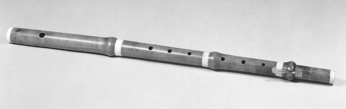 Flute, Ferris &amp; Giffin (New York, active 1822), Boxwood, ivory, American 