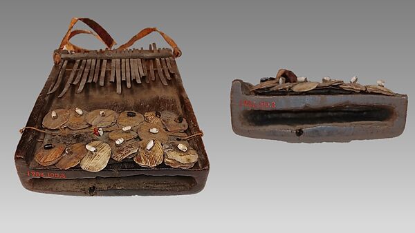 Nyonganyonga, Barwe people (?), Wood, shell, metal, various materials, probably Mozambican