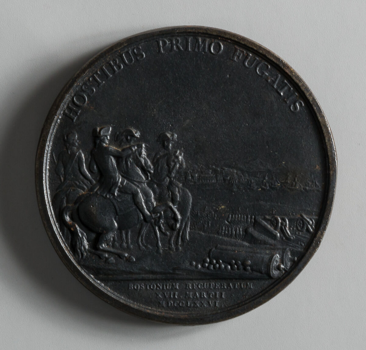 Medal, Pierre Simon Benj. Duvivier (French, Paris 1730–1819 Paris), Cast iron
