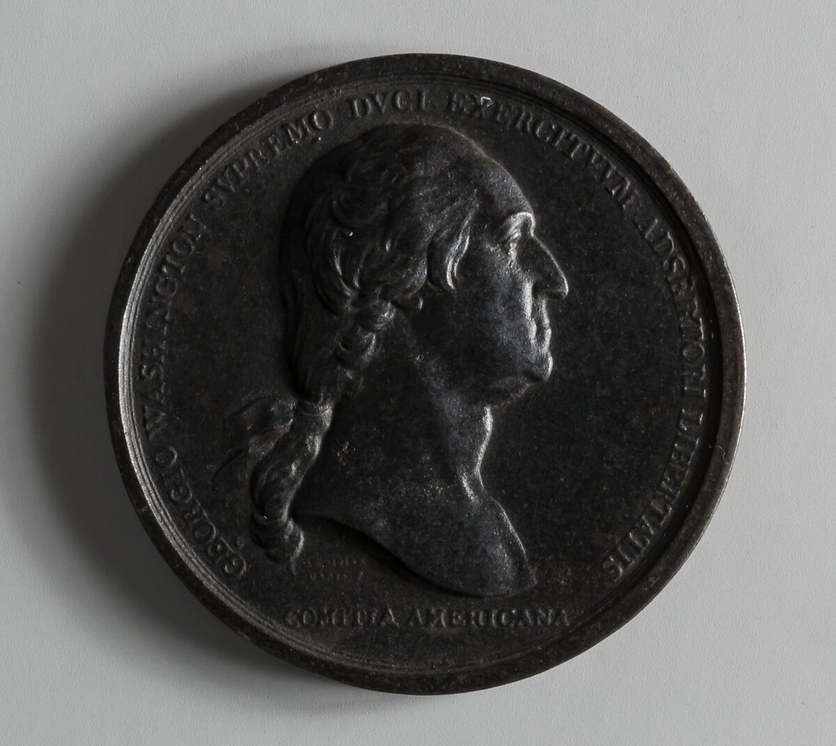 Medal, Pierre Simon Benj. Duvivier (French, Paris 1730–1819 Paris), Cast iron 