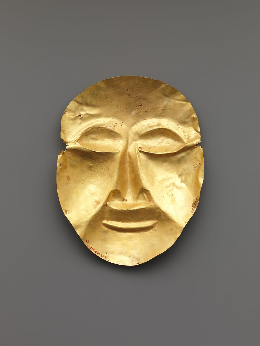 Mask, Gold, Indonesia (Java)