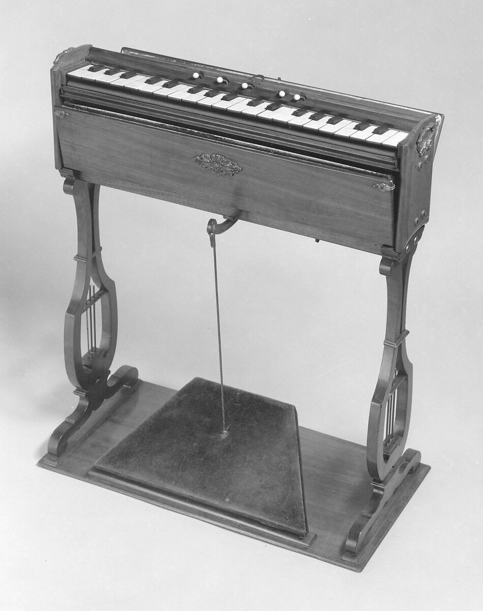 Reed Organ (Physharmonica), Attributed to Alexander-François Debain (French, Paris, 1809–1877 Paris), Palisander, brass., French