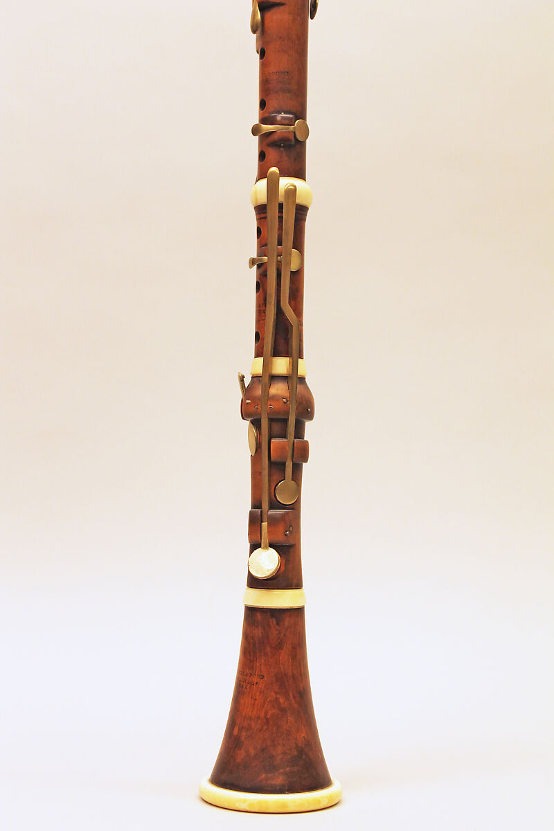 Clarinet in C, Firth, Hall &amp; Pond (American, New York), Wood, ivory, brass, American