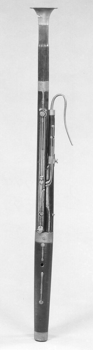 Bassoon, Johann Ziegler, Maple, brass, Austrian 