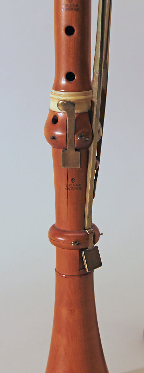 Clarinet in C, John Hale (British, active London 1785–1804), Various materials., British