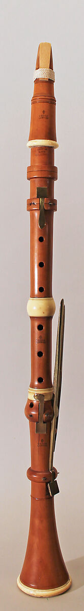 Clarinet in C, John Hale (British, active London 1785–1804), Various materials., British 