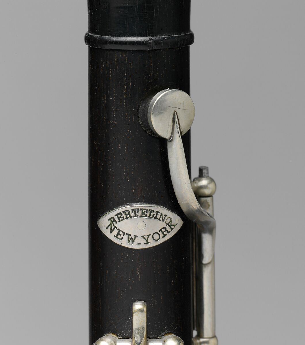 Oboe, Theodore Berteling (Westphalia, 1821/22–1890 New York), Various materials, American
