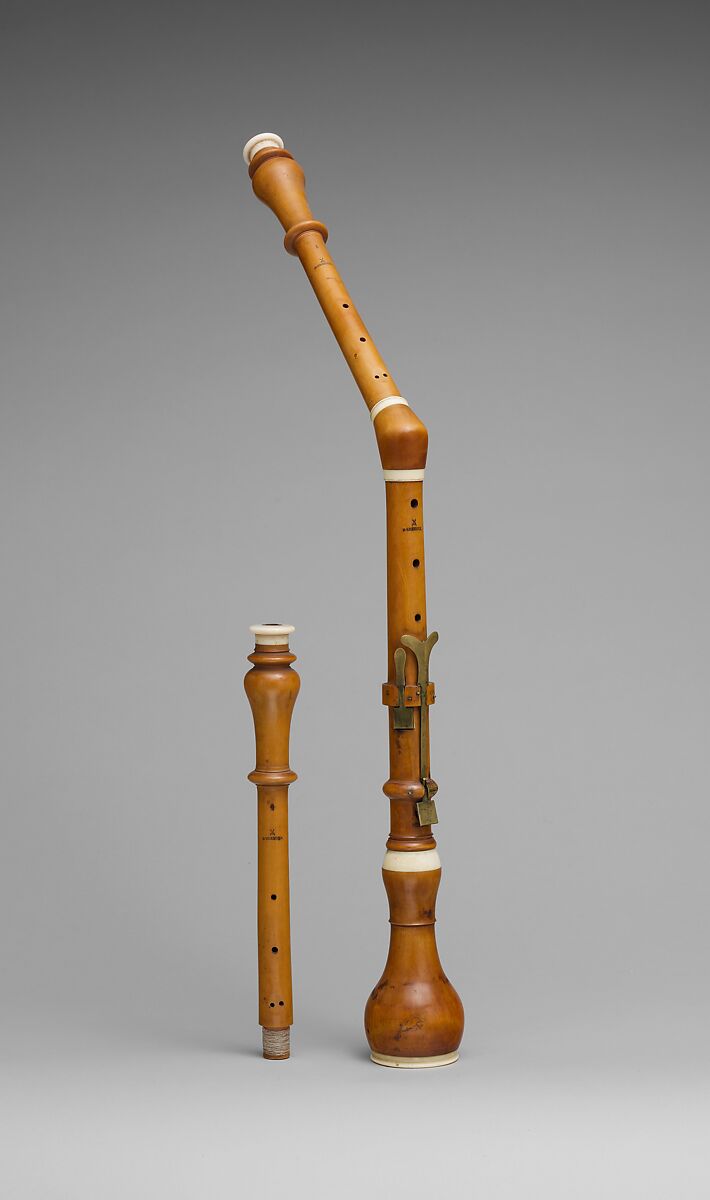 English Horn, H. Grenser, Wood, ivory, brass, German 