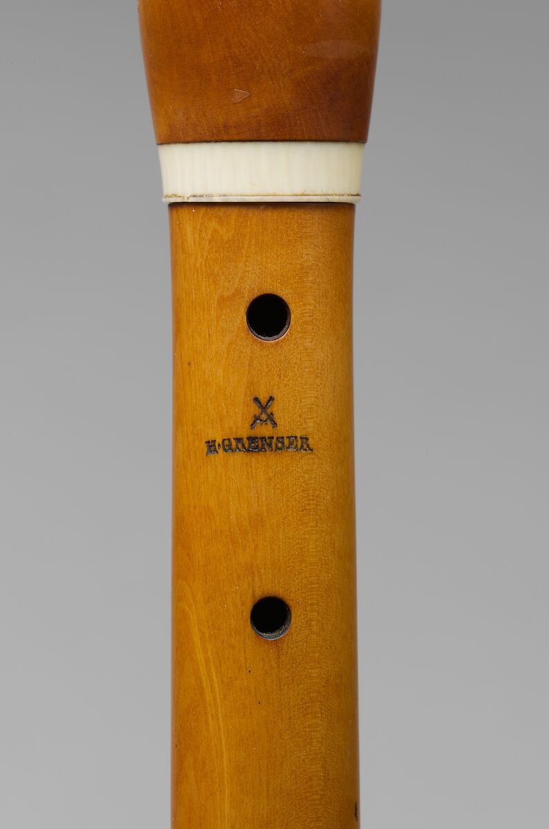 English Horn, H. Grenser, Wood, ivory, brass, German