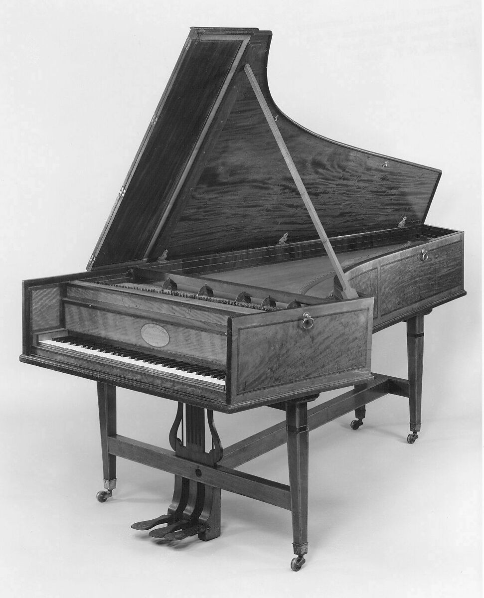 Grand Piano, John Broadwood &amp; Sons, Wood and various materials, British