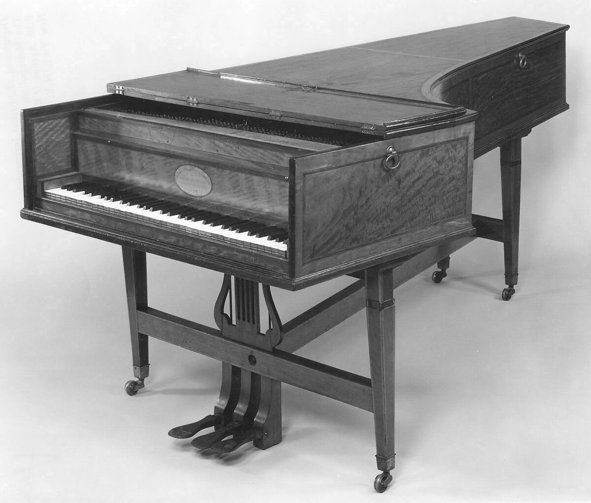 Grand Piano, John Broadwood &amp; Sons, Wood and various materials, British