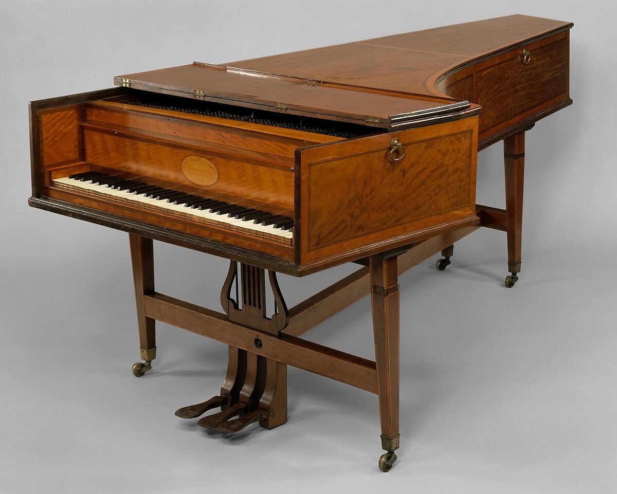 Grand Piano, John Broadwood &amp; Sons, Wood and various materials, British 