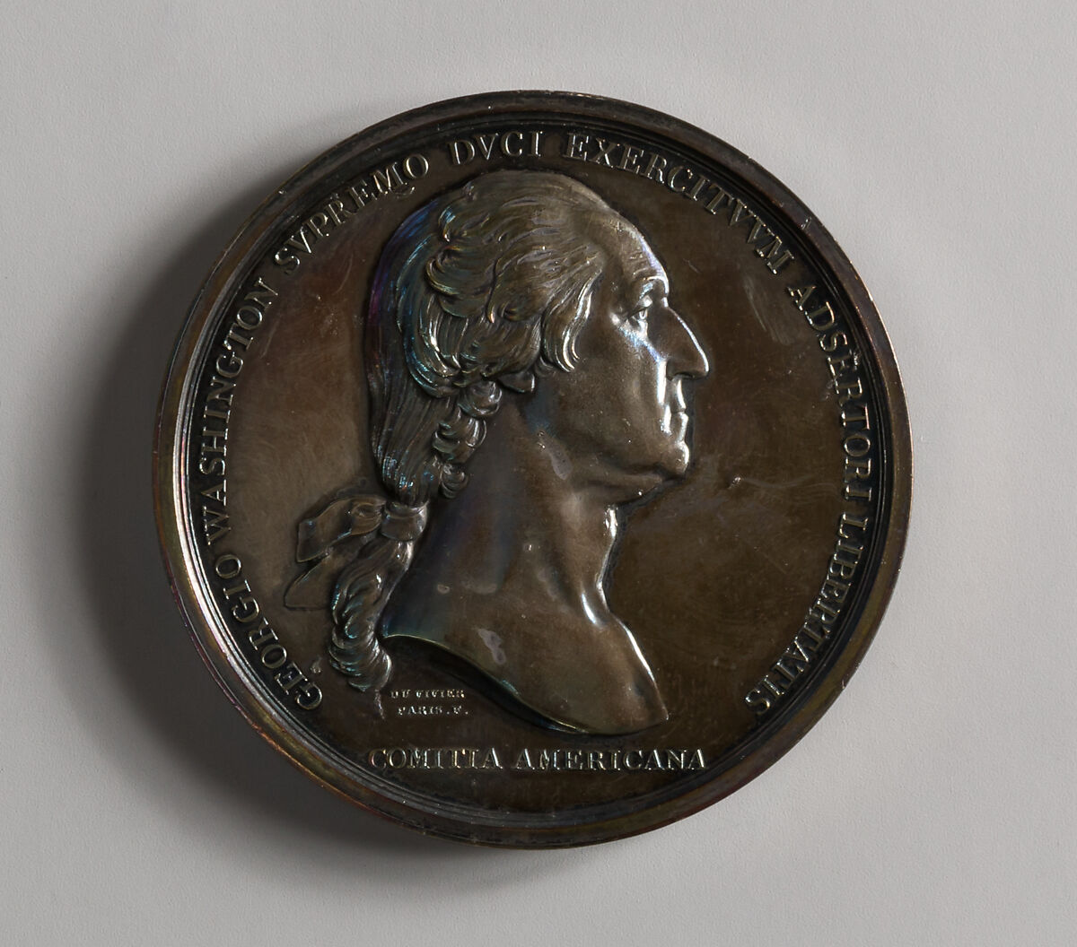Medal, Pierre Simon Benj. Duvivier (French, Paris 1730–1819 Paris), Silver 