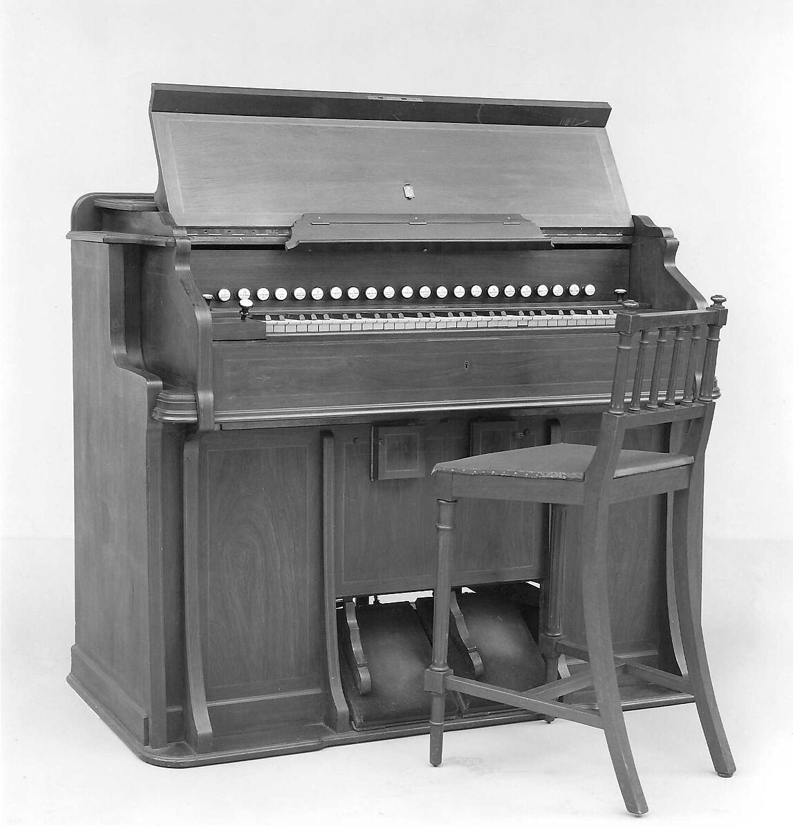 Harmonium, Victor and Auguste Mustel (French), Wood, various materials, French 