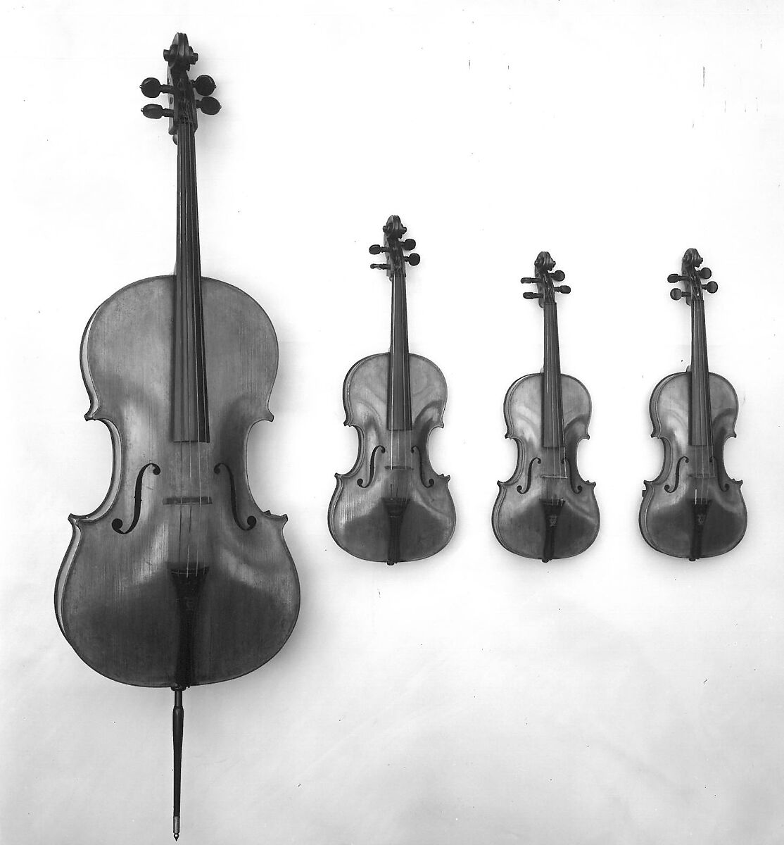 Violoncello, August Martin Gemünder, Wood, string, American 