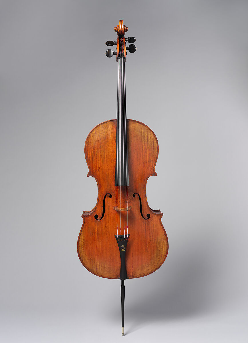 Violoncello, August Martin Gemünder, Wood, string, American