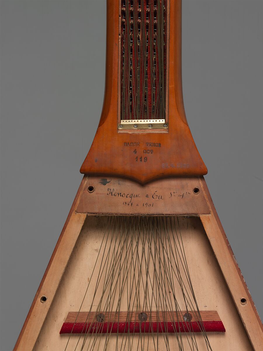 Cécilium, Arthur Quentin de Gromard (French, Eu, Seine–Maritime, France 1821–1896, Eu, Seine-Maritime), Maple, brass., French