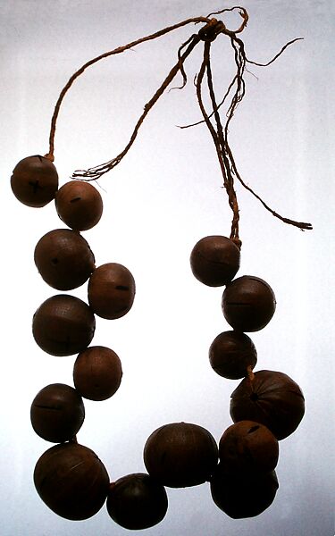 Rattle strap, oncoba spinosa nut, cord, African