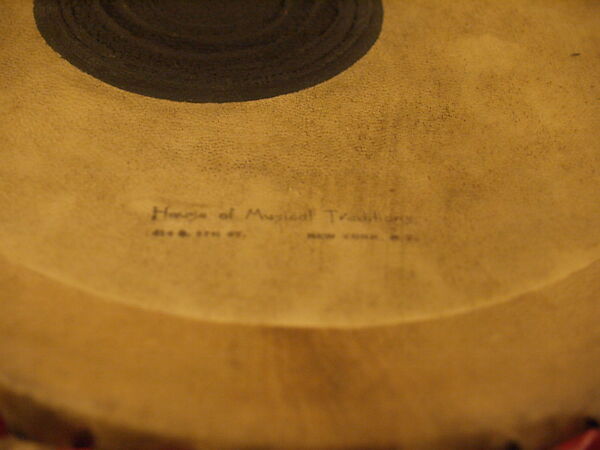 Tabla and Bhaya, Hide, wood, chromed copper, Indian