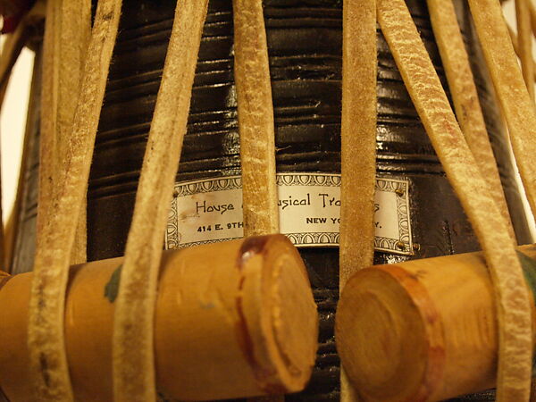 Tabla and Bhaya, Hide, wood, chromed copper, Indian