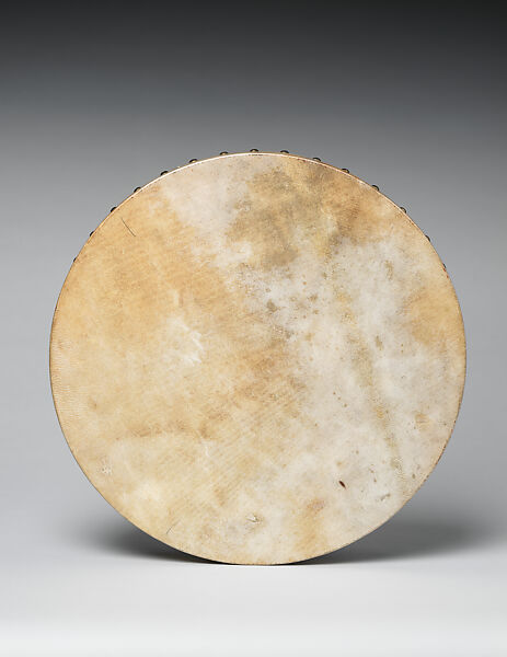 Frame Drum, Wood, hide, Chinese (Uighyur)