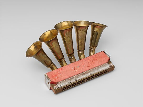 Trumpet Call Harmonica, Hohner (German, Trossingen founded in 1857), Wood, metal, German 