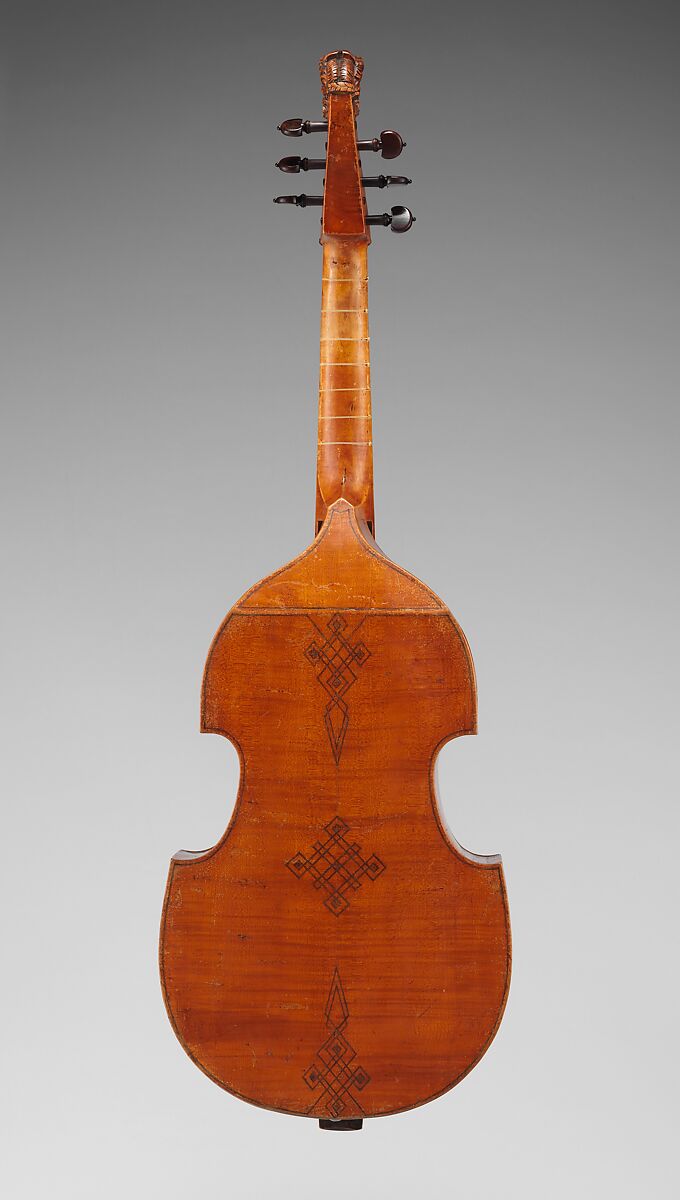 Division Viol, Maple, spruce, gut, British