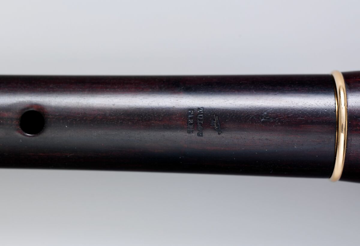 Flute, Jean-Louis Tulou (French), Cocus wood, gold, French