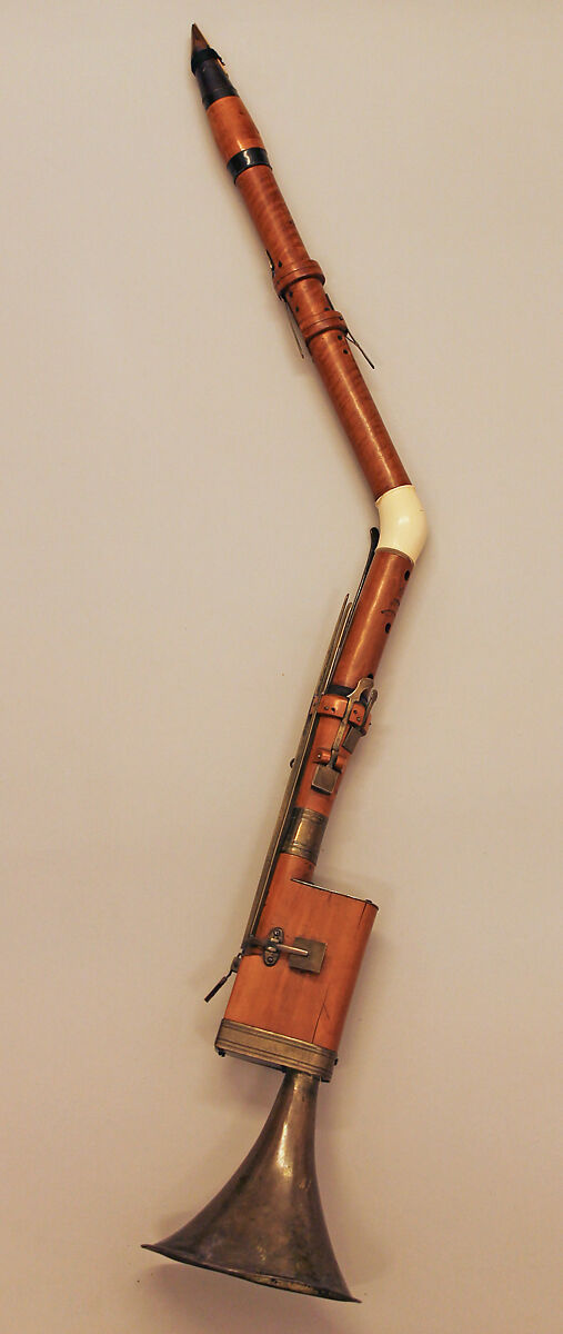 Basset Horn in F, Simon Unglerth, Boxwood, brass, horn, Slovenian 