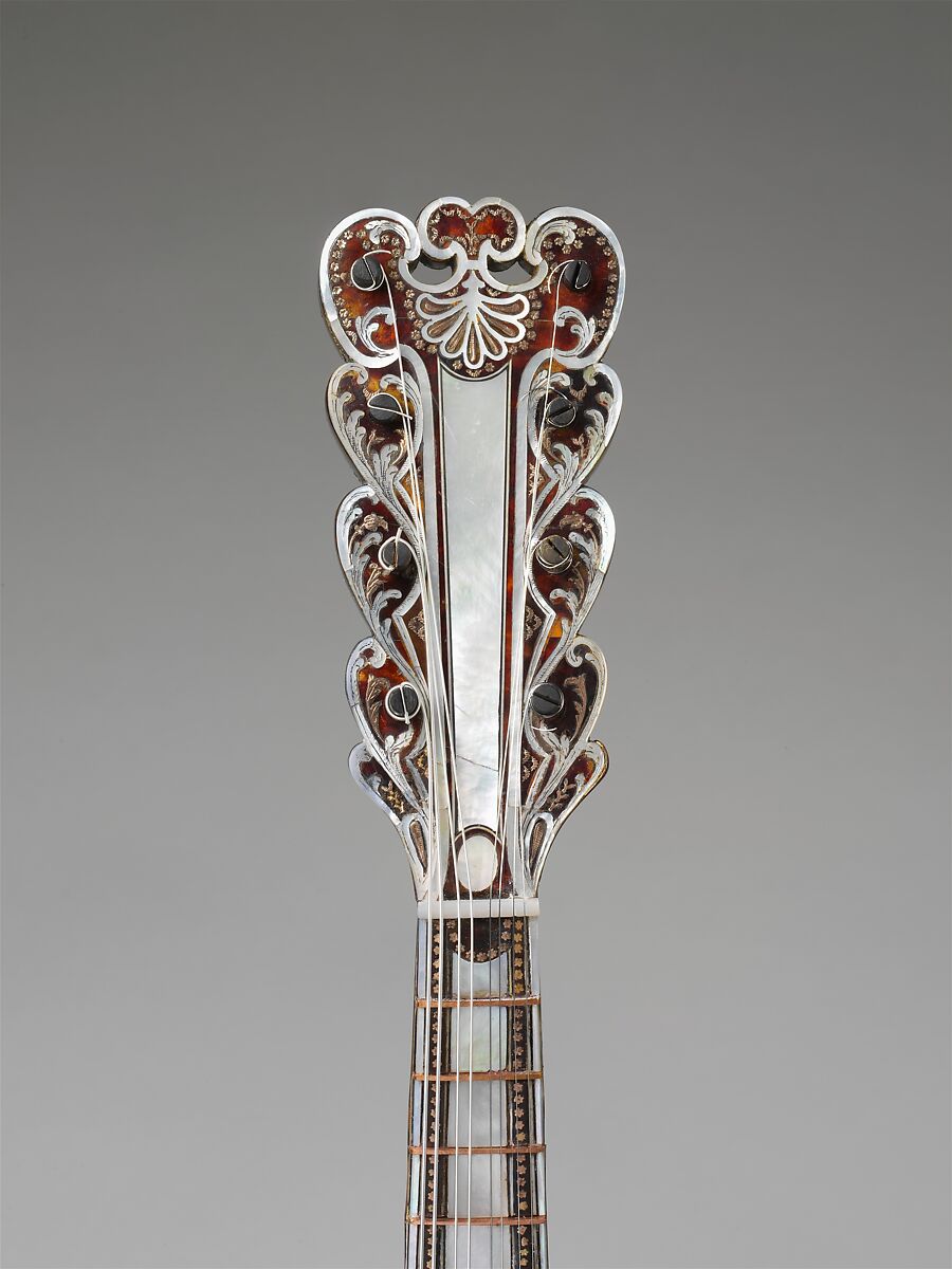 Mandolin, Antonius Vinaccia (Italian, Naples active 1754–1781 Naples), Spruce, tortoiseshell, mother-of-pearl, gold alloy, ivory, various other materials, Italian