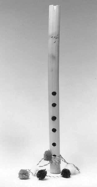 Notch Flute, Reed, wool, Bolivian