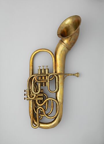 Gautrot Brevete | Bass Saxhorn or Euphonium in B-flat | French 