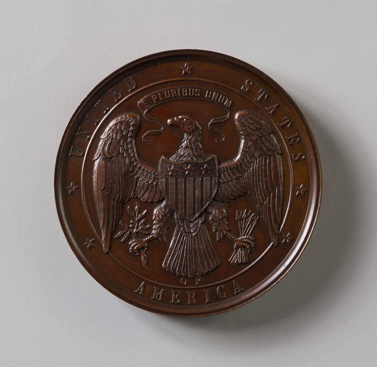 The "Shipwreck Medal", Salathiel Ellis (1803–1879), Bronze, American