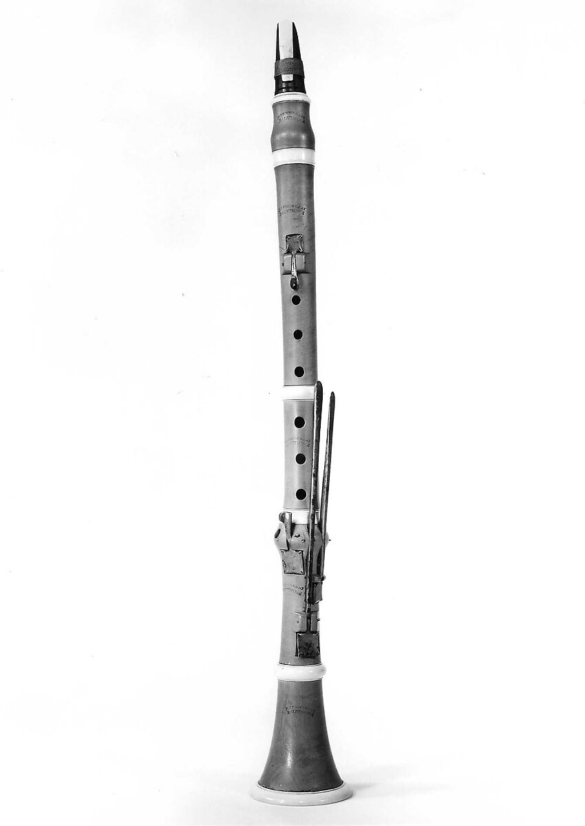Clarinet in C, Heinrich Christian Eisenbrandt (German, Göttingen 1790–1860 Baltimore), Boxwood, ivory, brass, American 